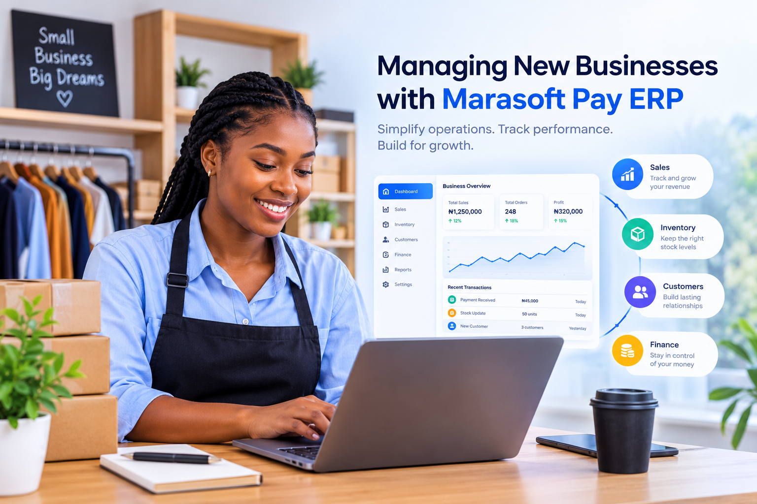 Managing New Businesses with Marasoft Pay ERP
